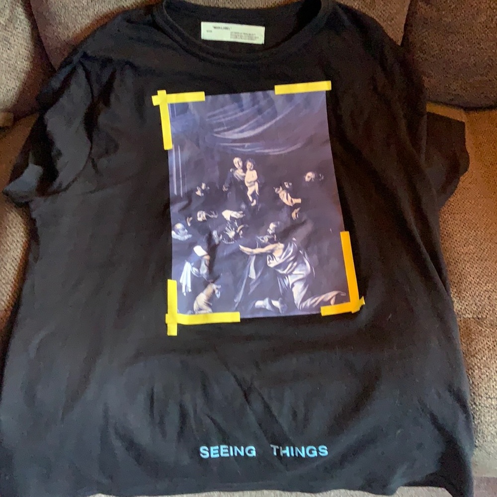 Off-White seeing things T Shirt